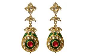 22K Gold Manila Earrings