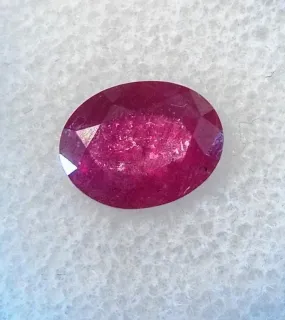 2.56ct SHIMMERY JAGDELAK RUBY HEAT ONLY