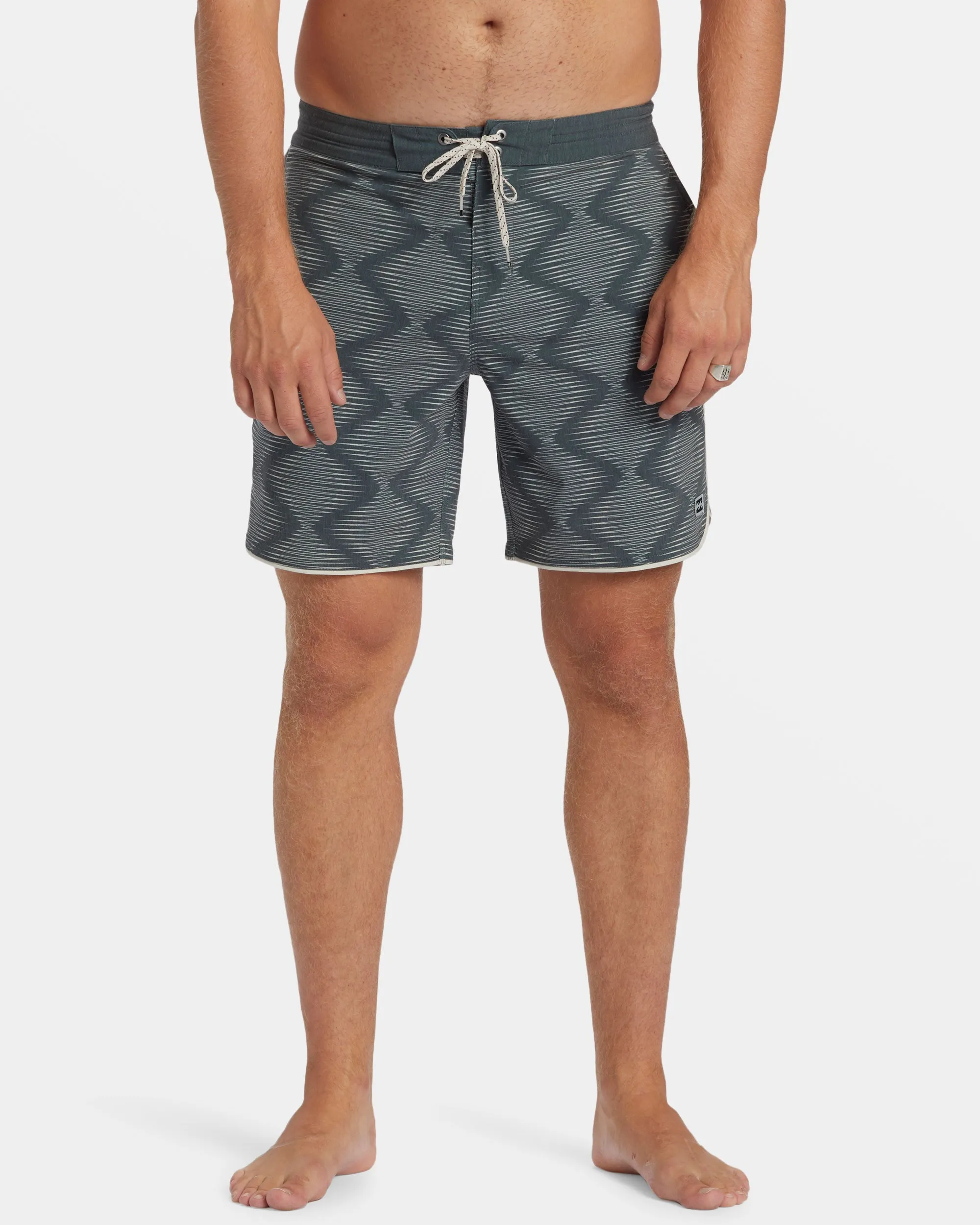 73 Lo Tide 18 Boardshorts - Slate Green