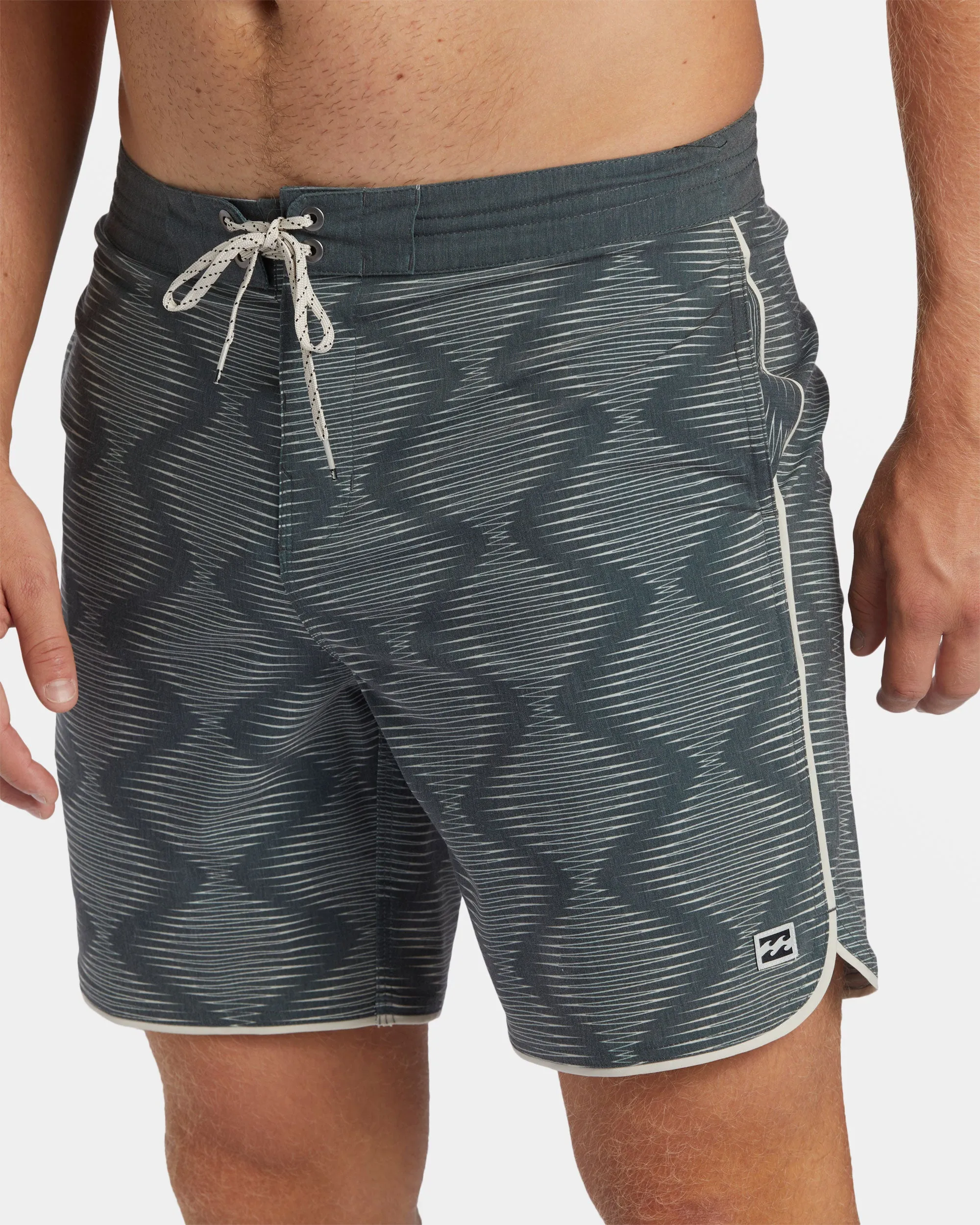 73 Lo Tide 18 Boardshorts - Slate Green