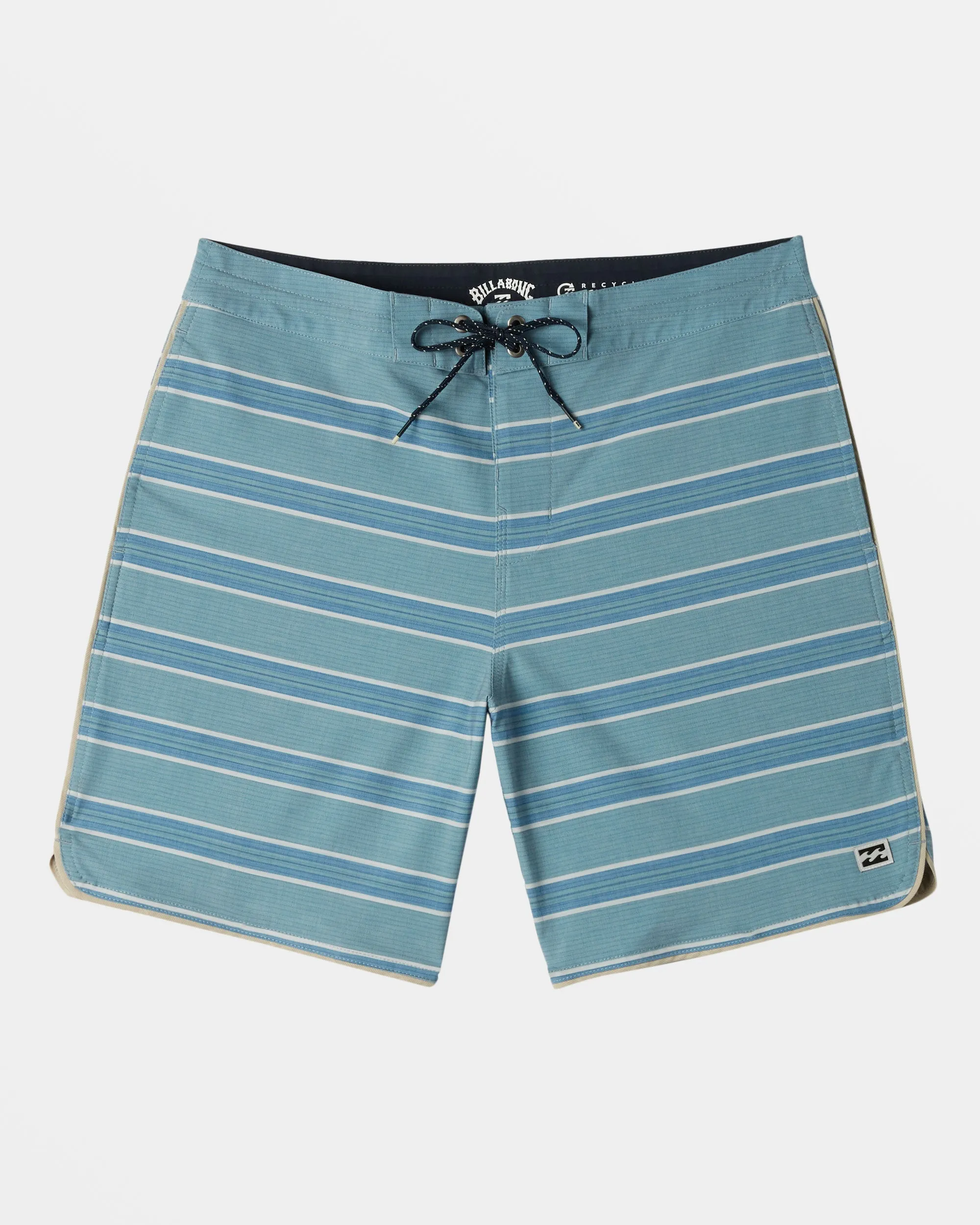 73 Lo Tide 18 Boardshorts - Washed Blue