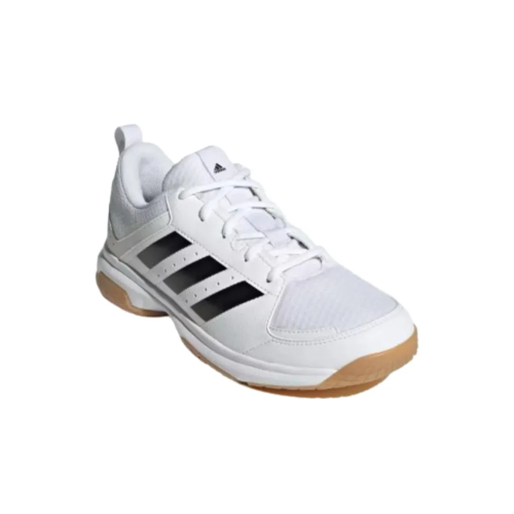 Adidas Women's Ligra 7 Badminton Shoe (Cloud White/Core Black/Cloud White)