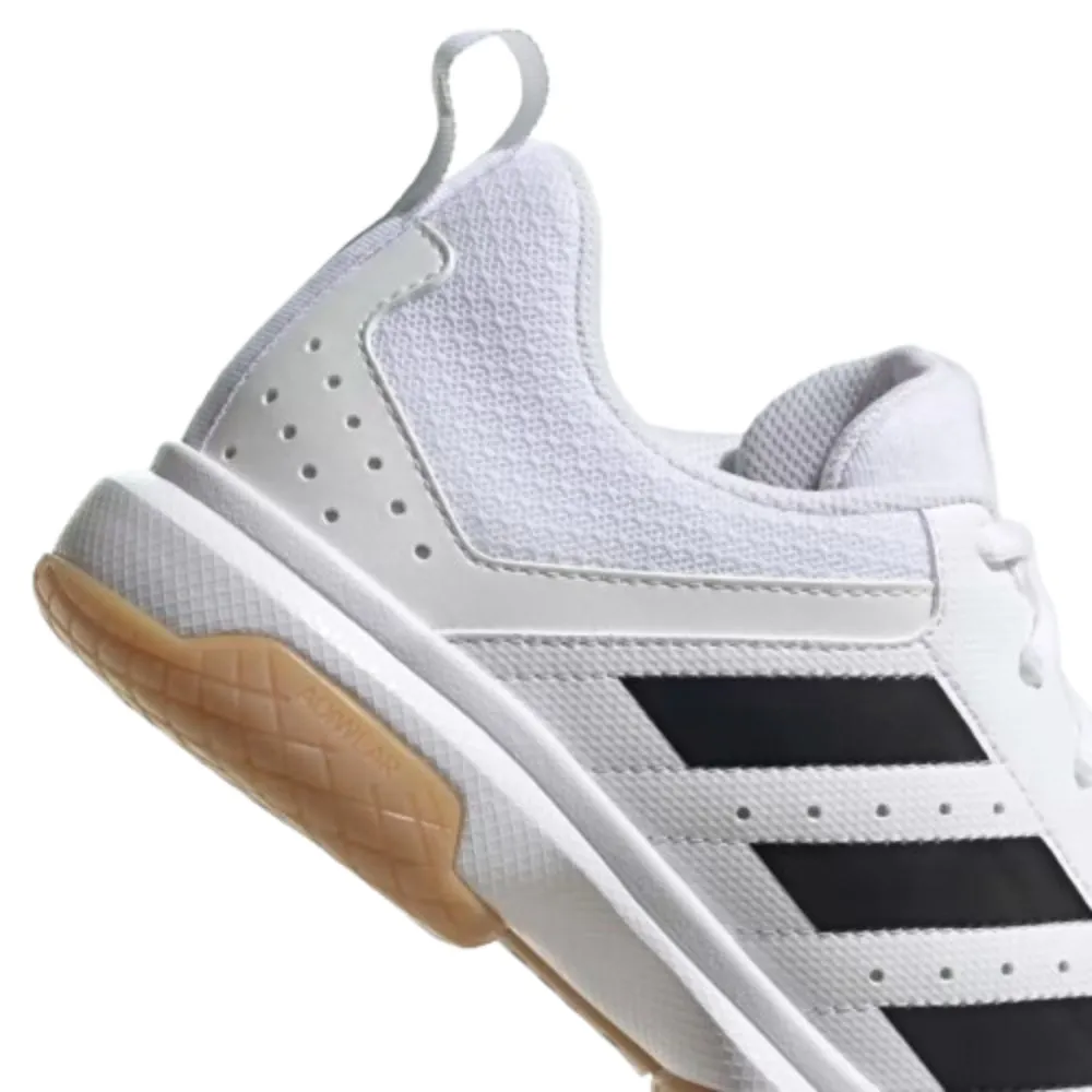 Adidas Women's Ligra 7 Badminton Shoe (Cloud White/Core Black/Cloud White)