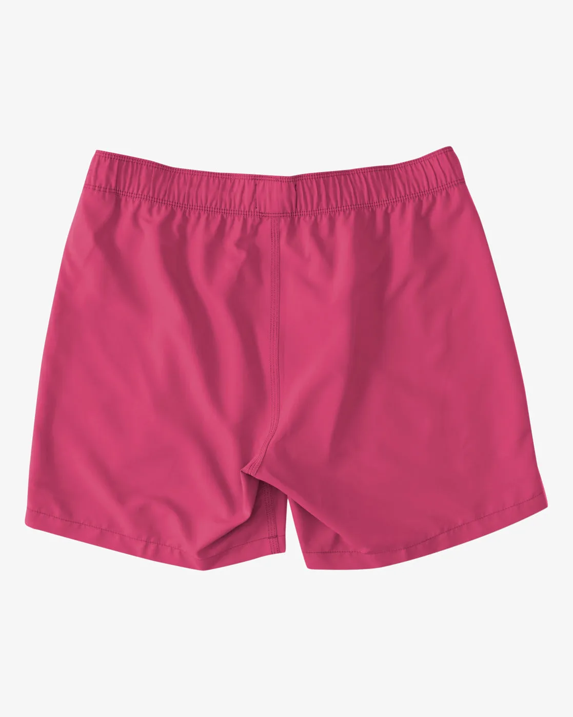 All Day Layback 16 Elastic Waist Shorts - Neon Pink