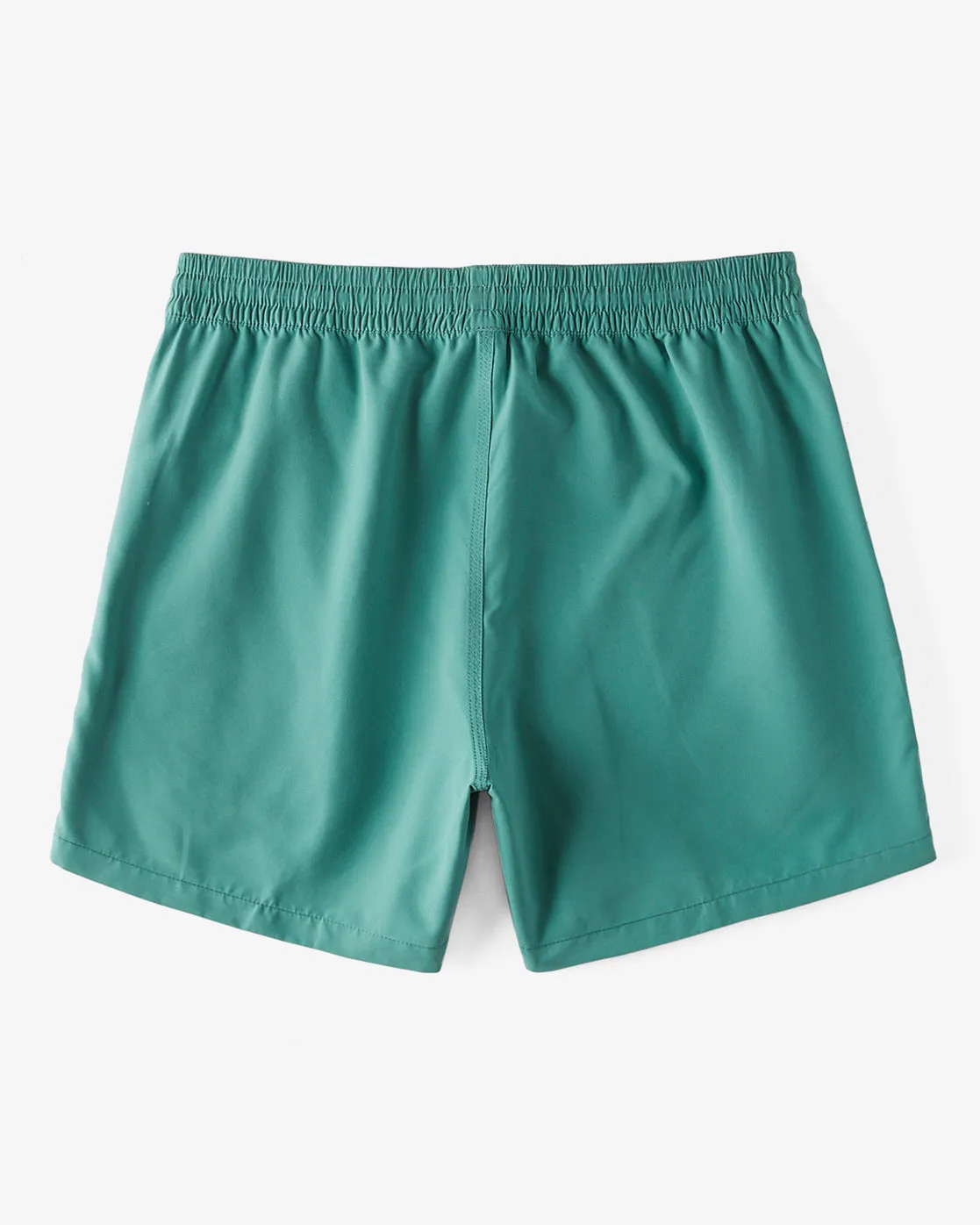 All Day Layback 16 Elastic Waist Shorts - Sea Green