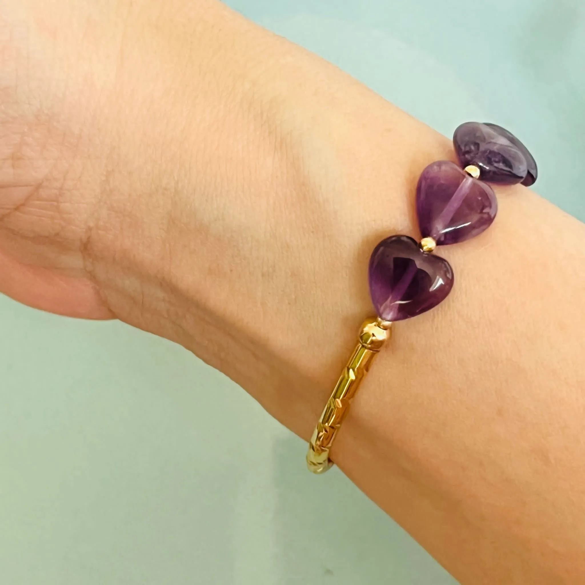 Amethyst Friendship Diadem Bracelet