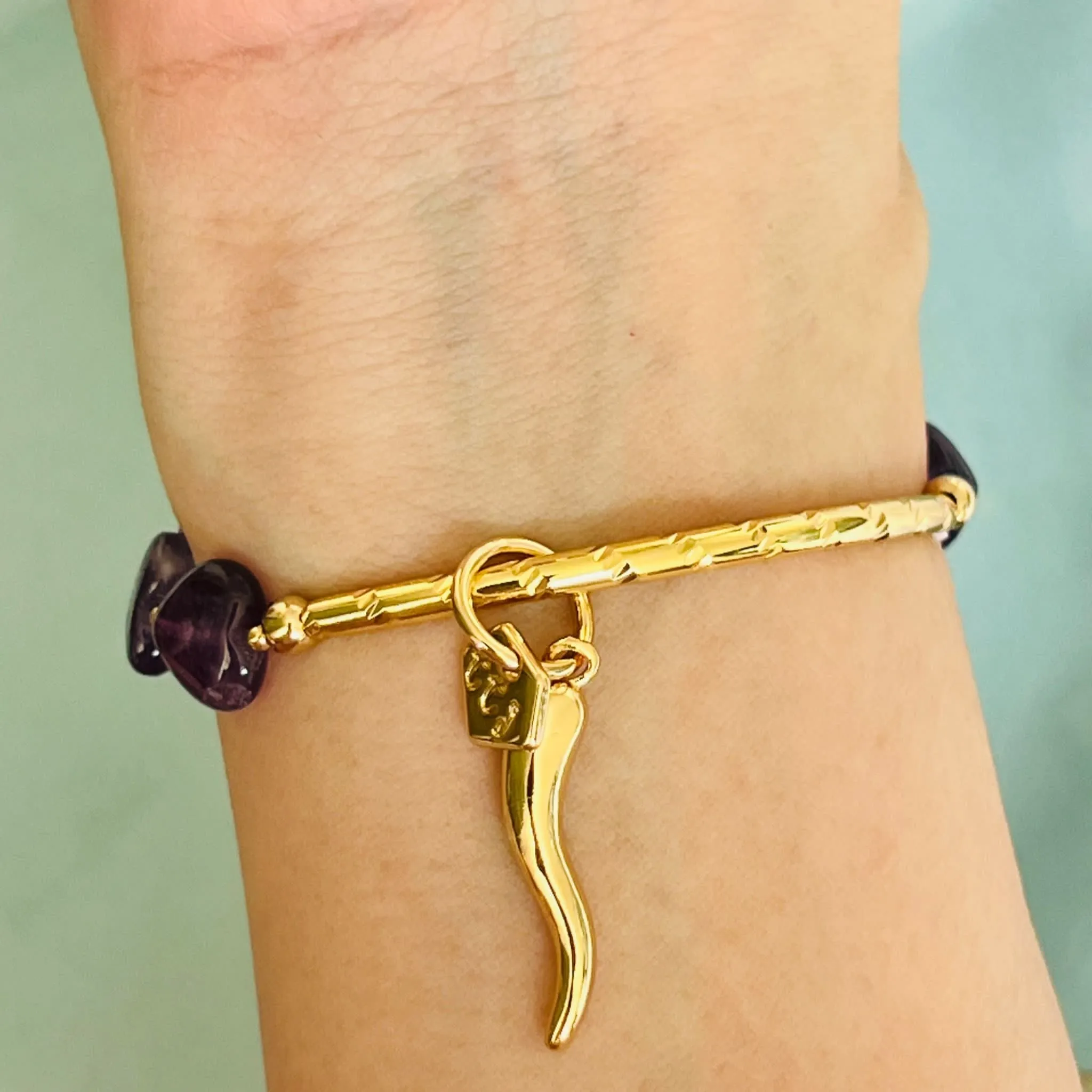 Amethyst Friendship Diadem Bracelet