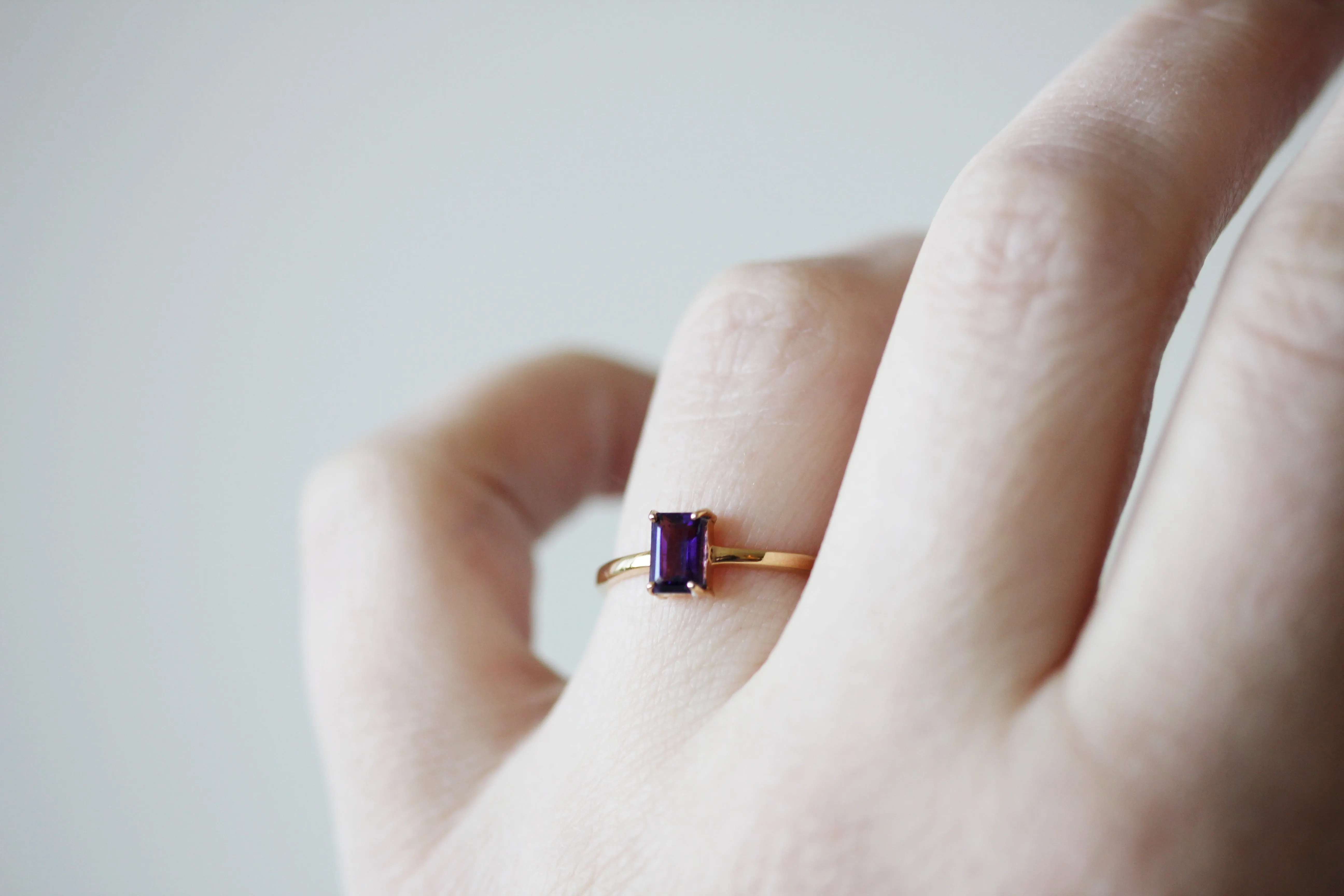 Amethyst Marlowe Ring