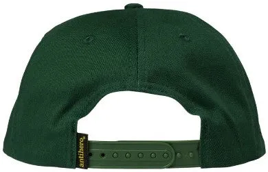 Antihero Lil Pigeon Snapback Hat / Forrest Green