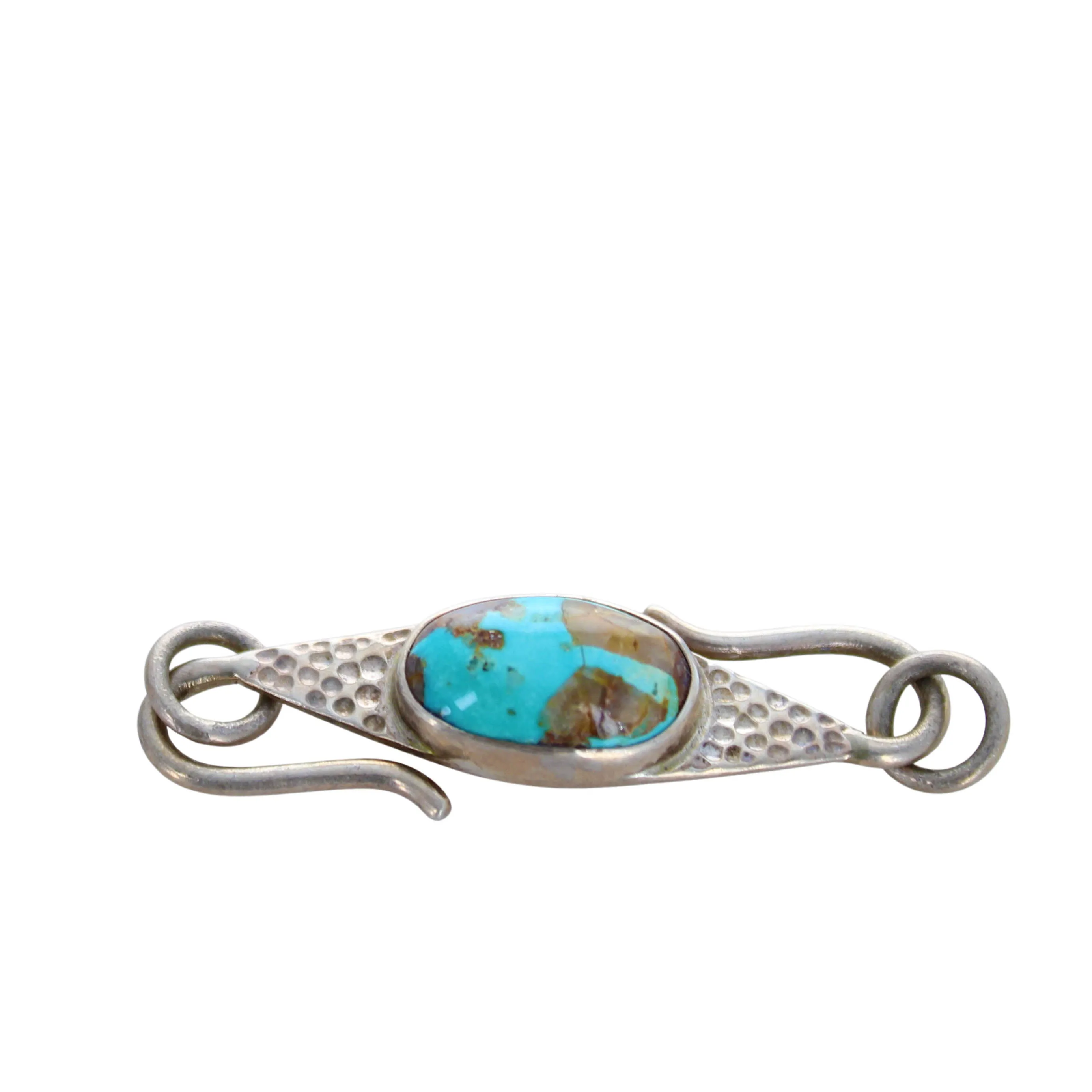 Armenian Turquoise Sterling Clasp Hook Style Choose Color