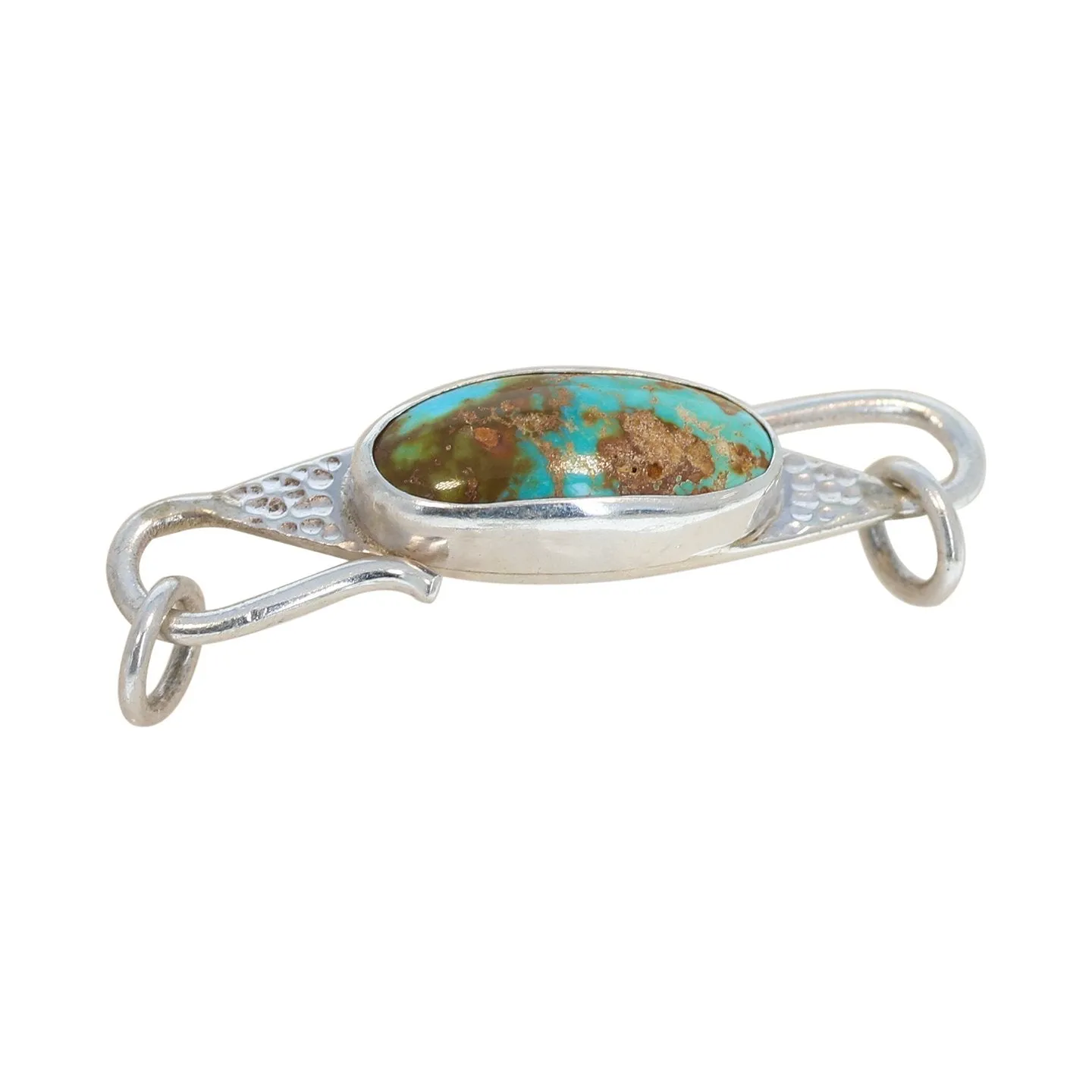 Armenian Turquoise Sterling Clasp Hook Style Choose Color