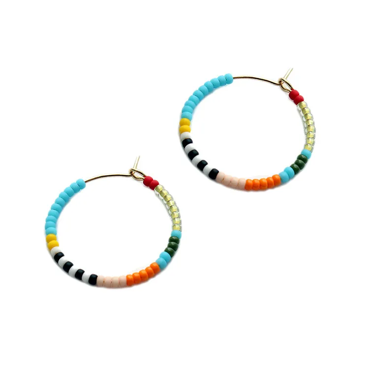 Aryna Hoops / Turquoise