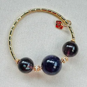 Auspicious Amethyst Diadem Bracelet