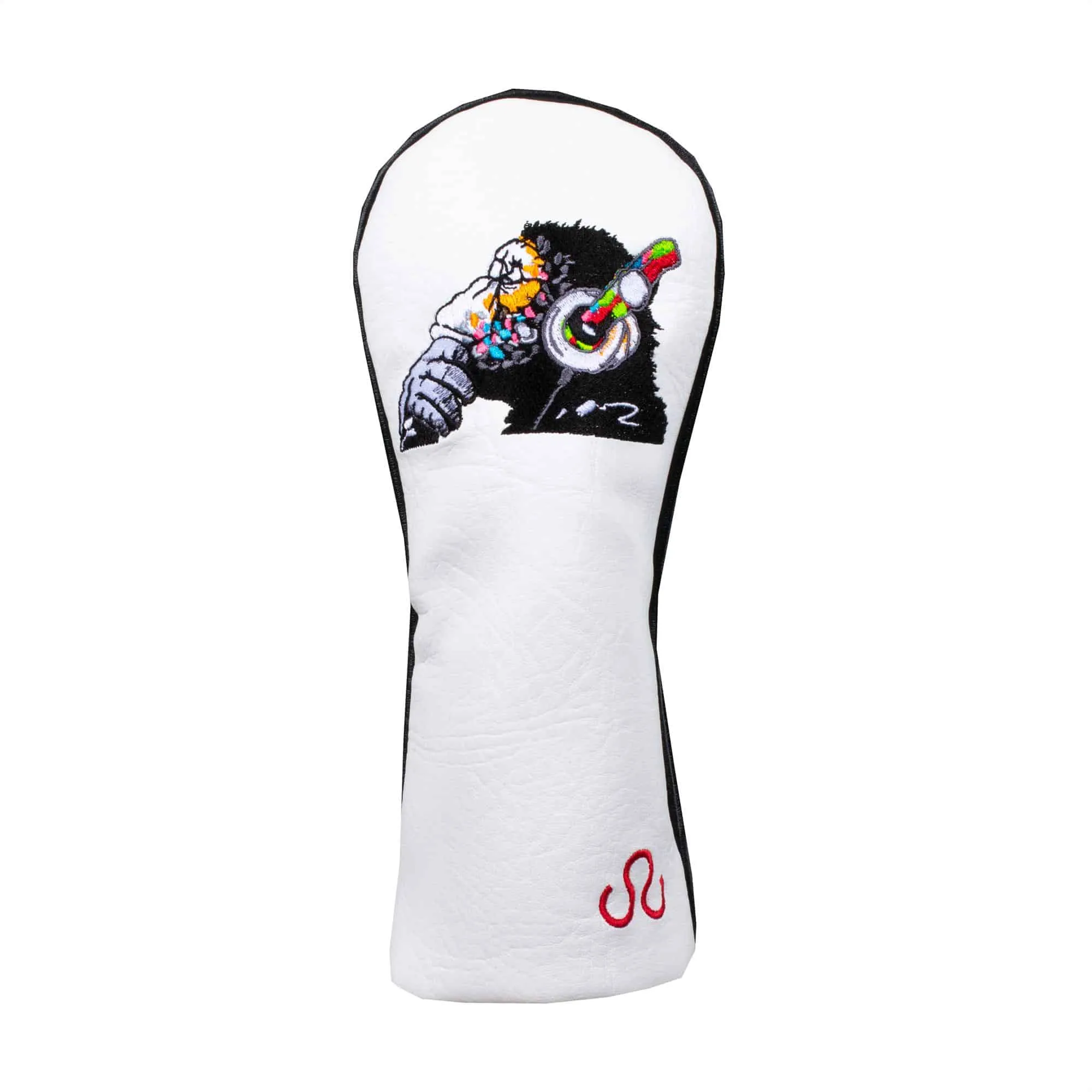 Banksy DJ Monkey Fairway Wood Headcover White