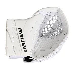 BAUER GSX GEN II WHITE SENIOR GOALIE CATCHER