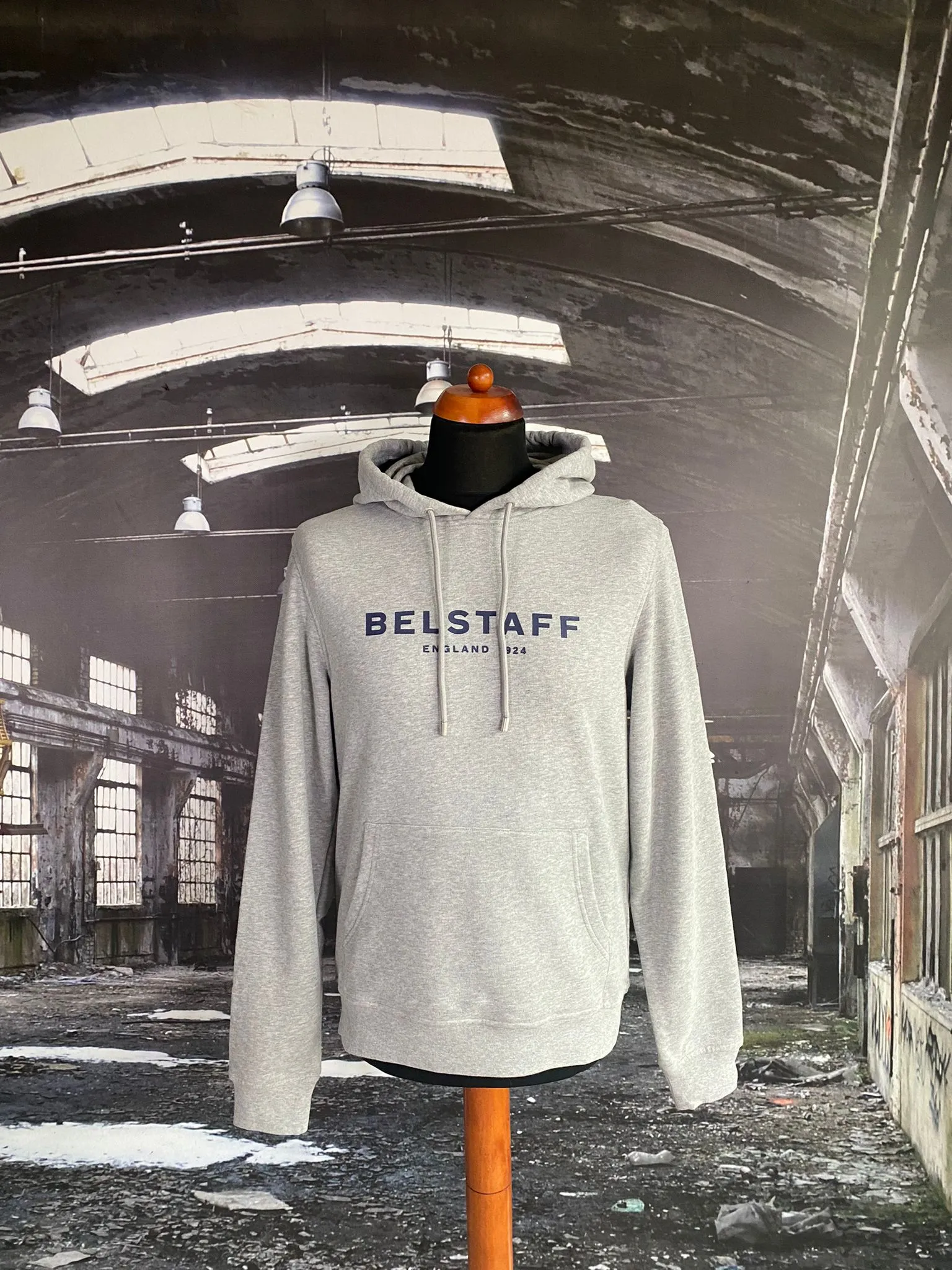 BELSTAFF HOODED SWEATSHIRT