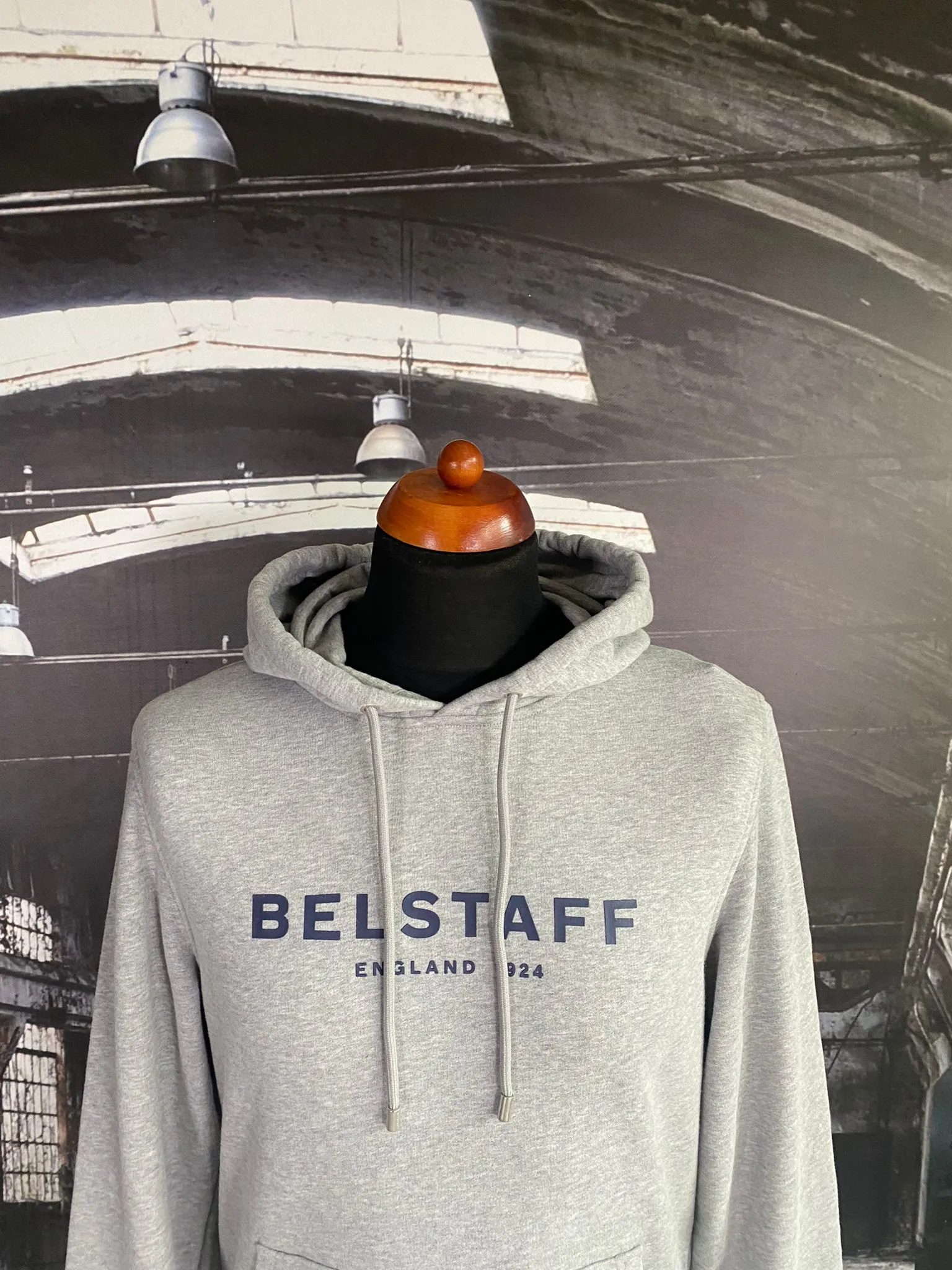 BELSTAFF HOODED SWEATSHIRT