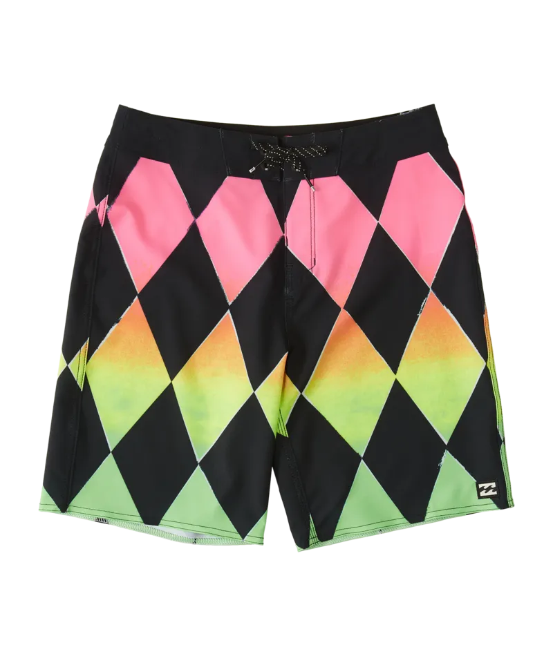 Billabong Boy's Sundays Pro Boardshorts-Neon