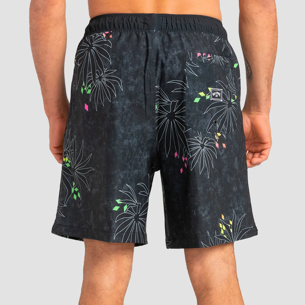 Billabong Wasted Times 18.5 Layback Boardshorts Stealth