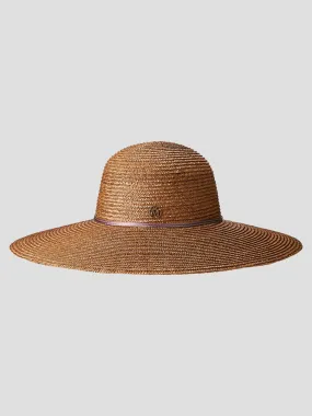 Blanche Camel Straw Hat