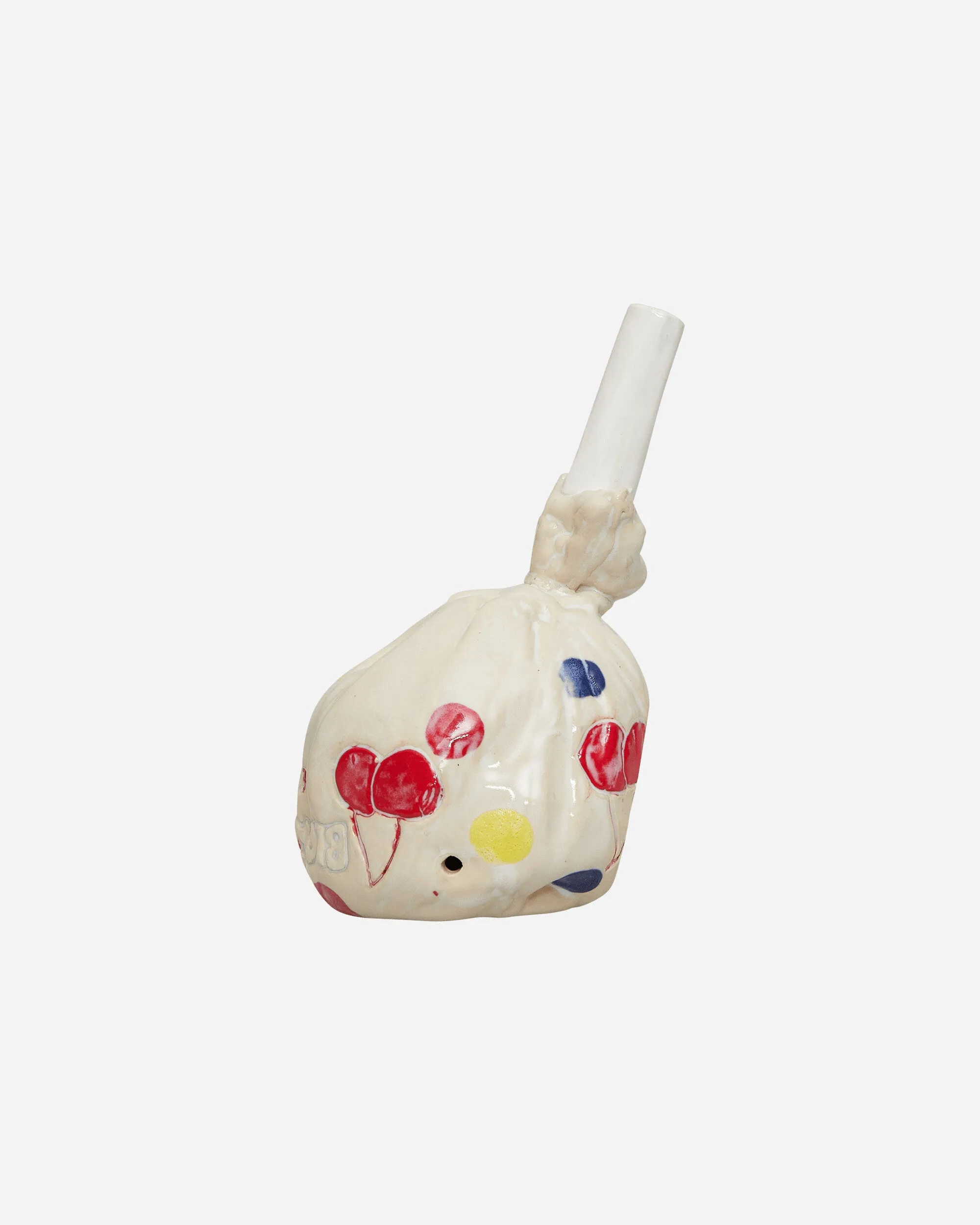 Blow Pot Pipe White