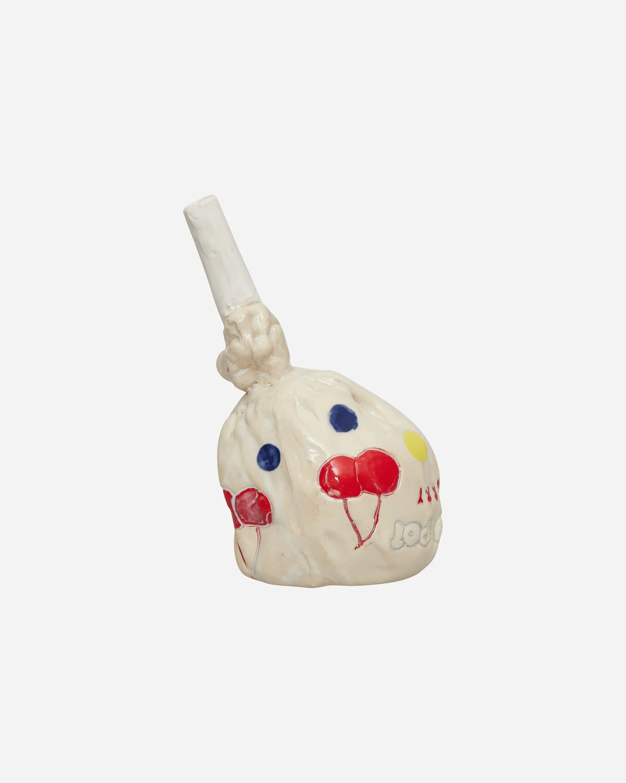 Blow Pot Pipe White