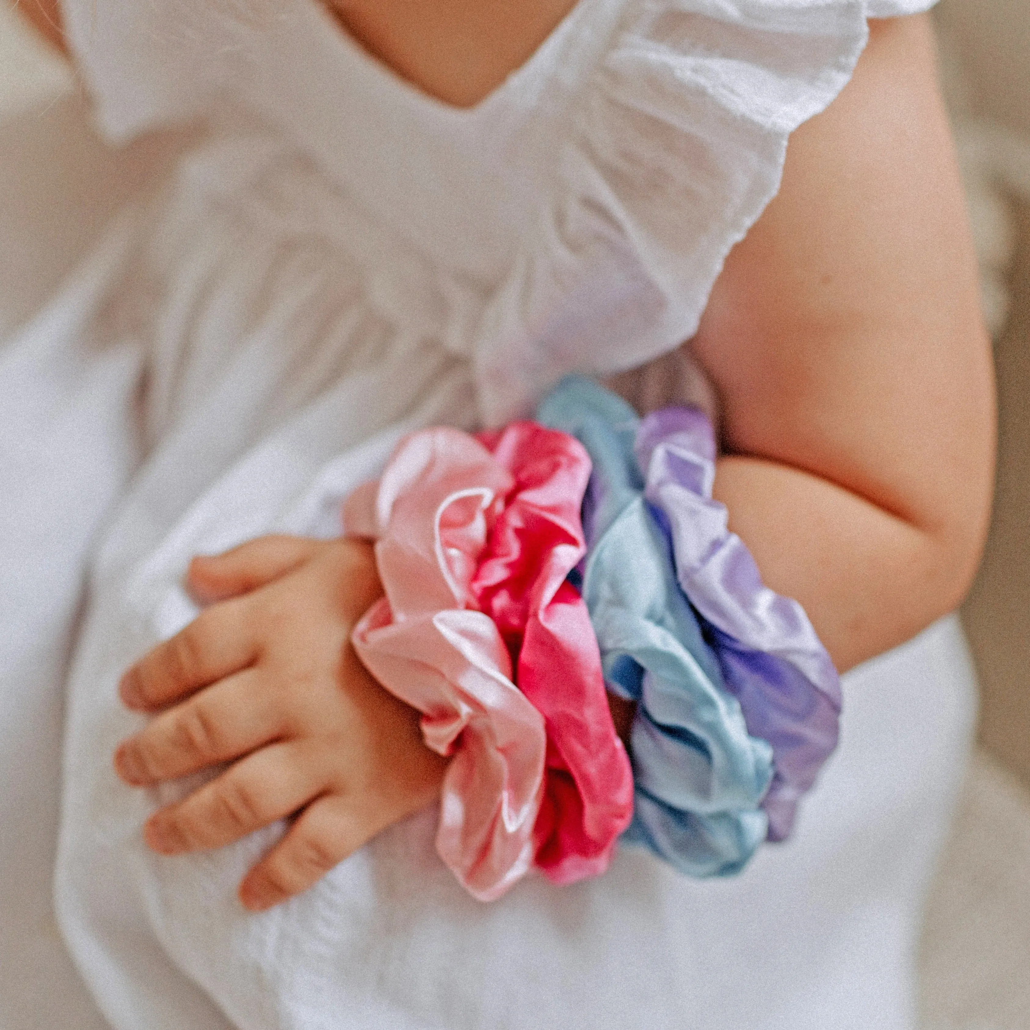 Blue Scrunchie