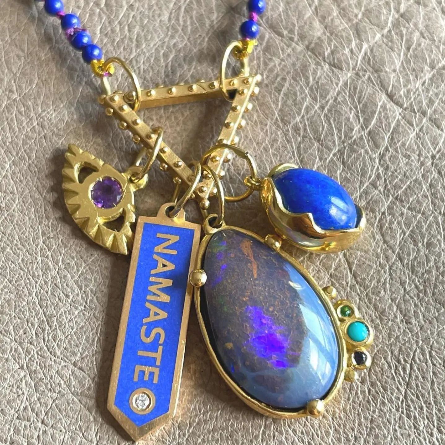 BOHEME LA PLONGE MARINE OPAL CHARM