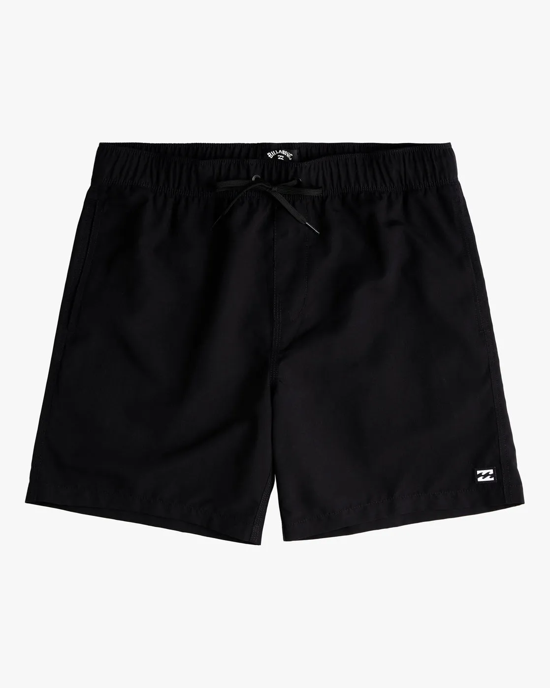 Boy's 2-7 All Day Layback Elastic Waist Shorts - Black