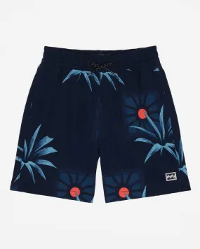 Boys 2-7 Sundays Layback Elastic Waist Shorts - Midnight