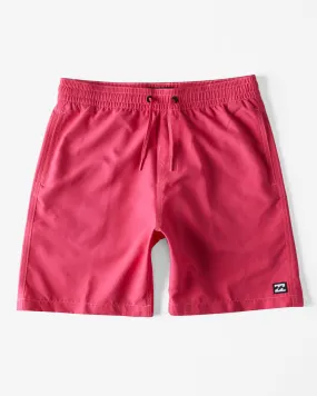 Boys All Day Elastic Waist 16 Shorts - Neon Pink