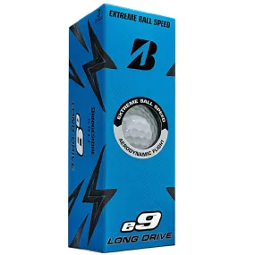 Bridgestone e9 Long Drive Golf Balls - Sleeve