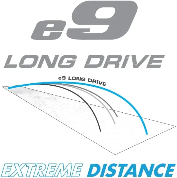 Bridgestone e9 Long Drive Golf Balls - Sleeve