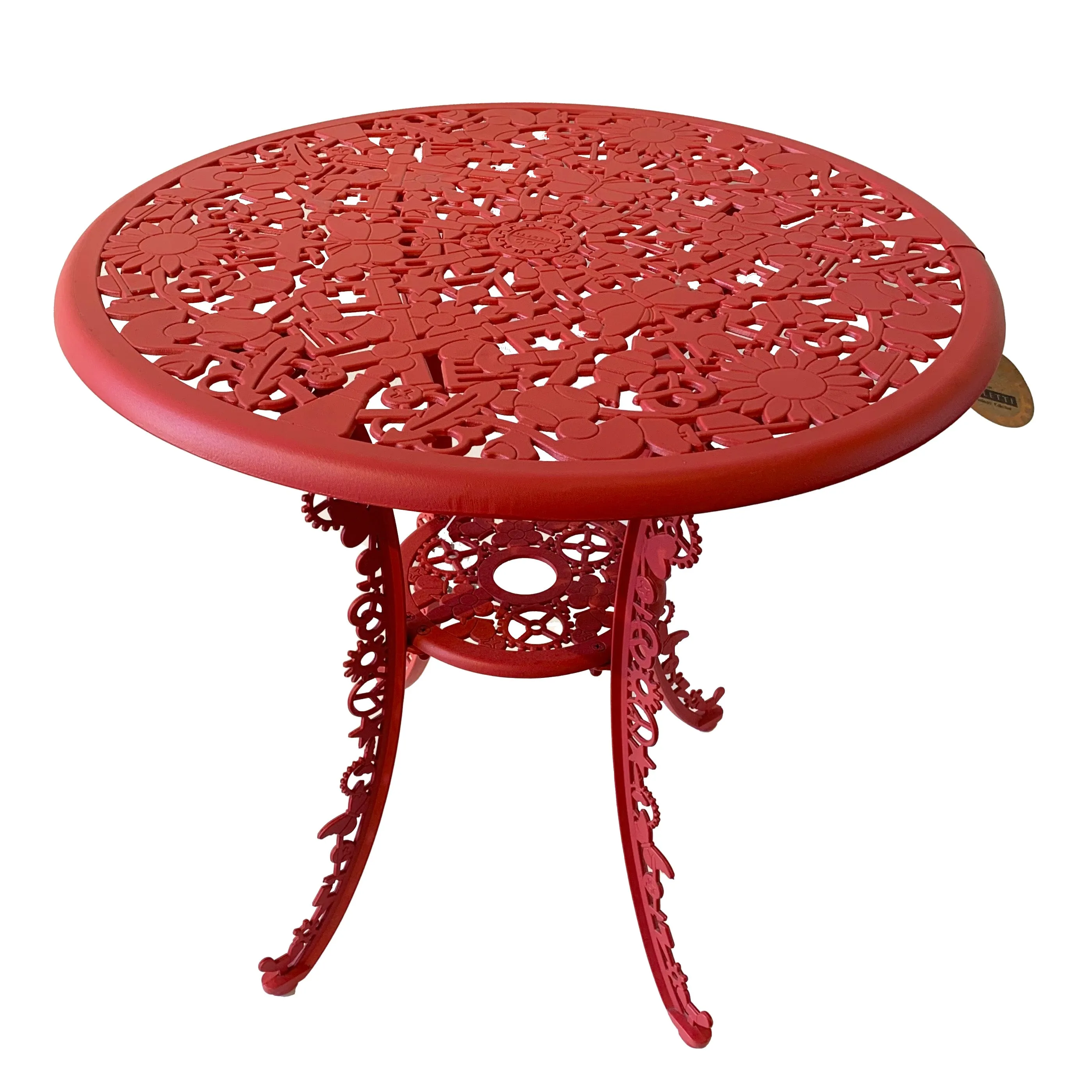 Cast Aluminum Powder Coated Table from Italy