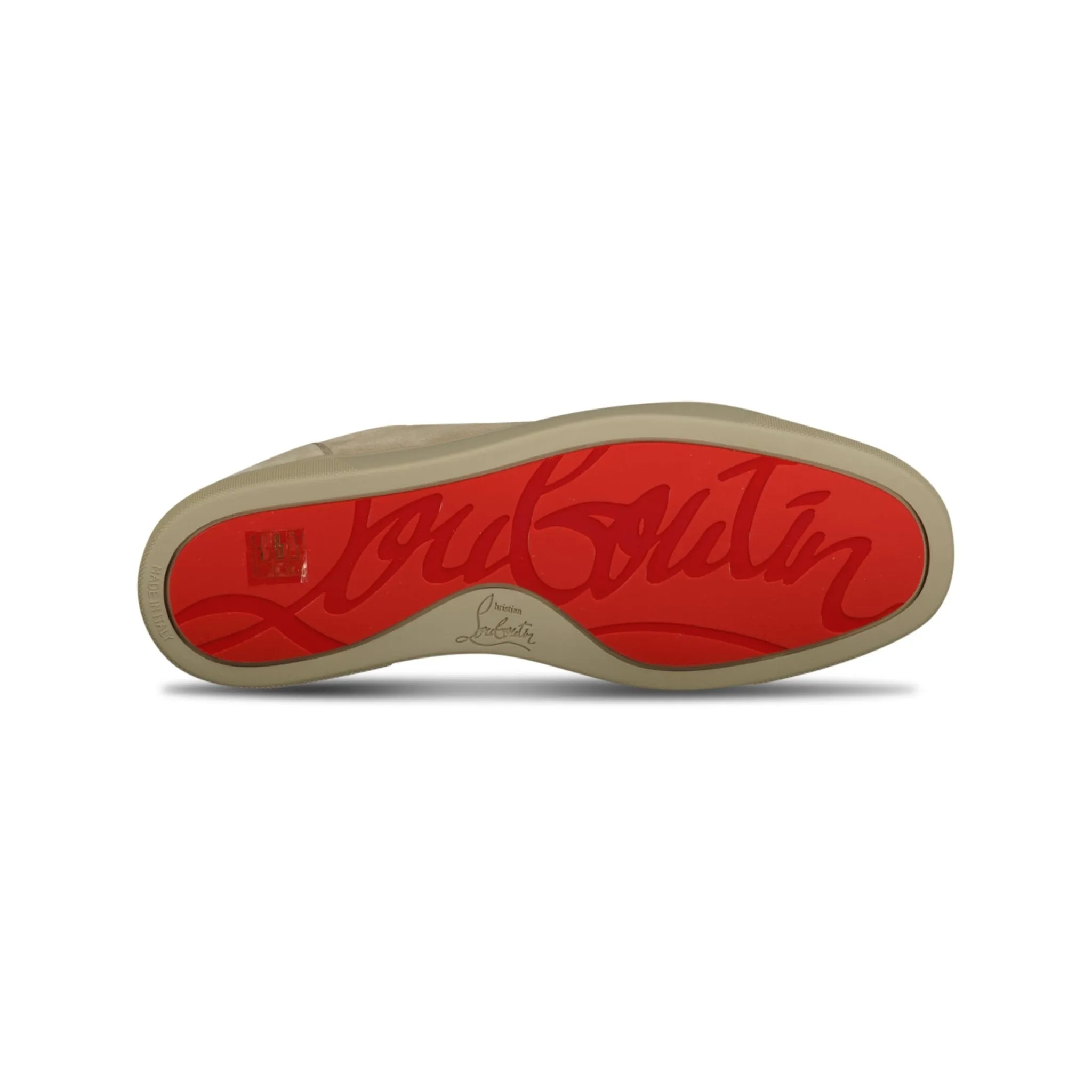 CHRISTIAN LOUBOUTIN RANTULOW ORLATO SNEAKERS BEIGE