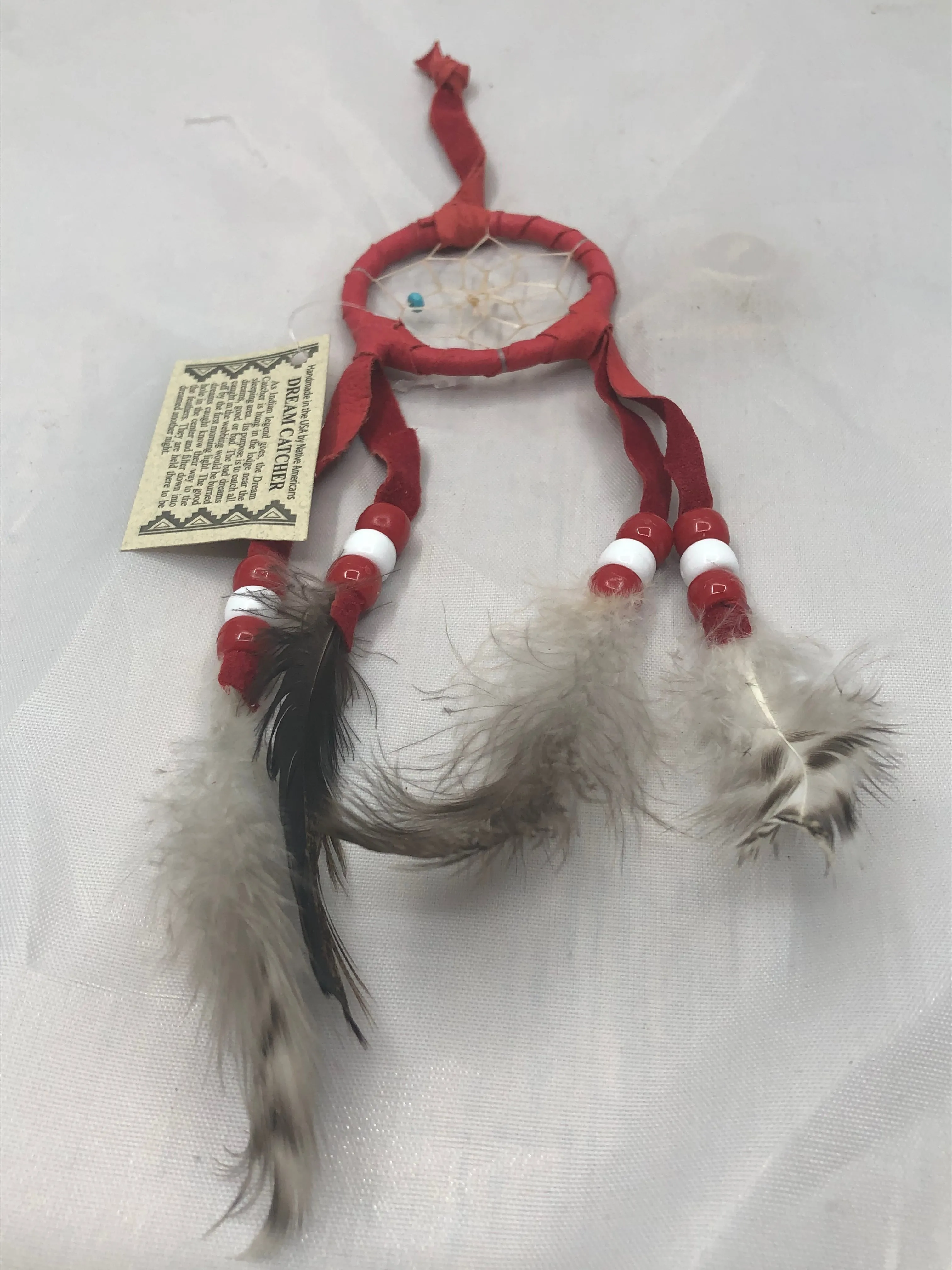 CM Navajo handcrafted Dream catcher 2”