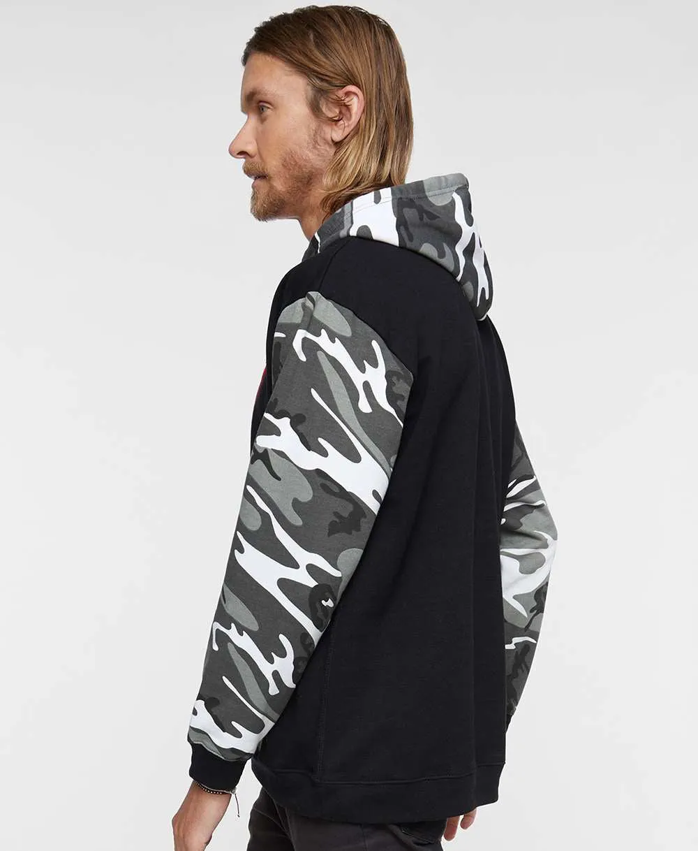 Code Five Fashion Camo Hooded Sweatshirt