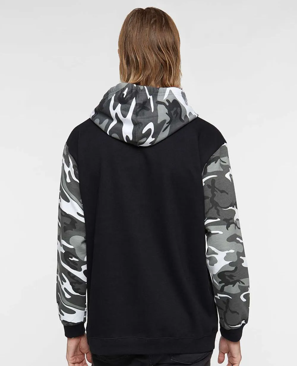 Code Five Fashion Camo Hooded Sweatshirt