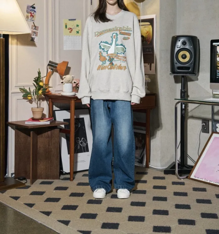 COMPAGNO  |[COMPAGNO]★NICE CATCHER SWEATSHIRT