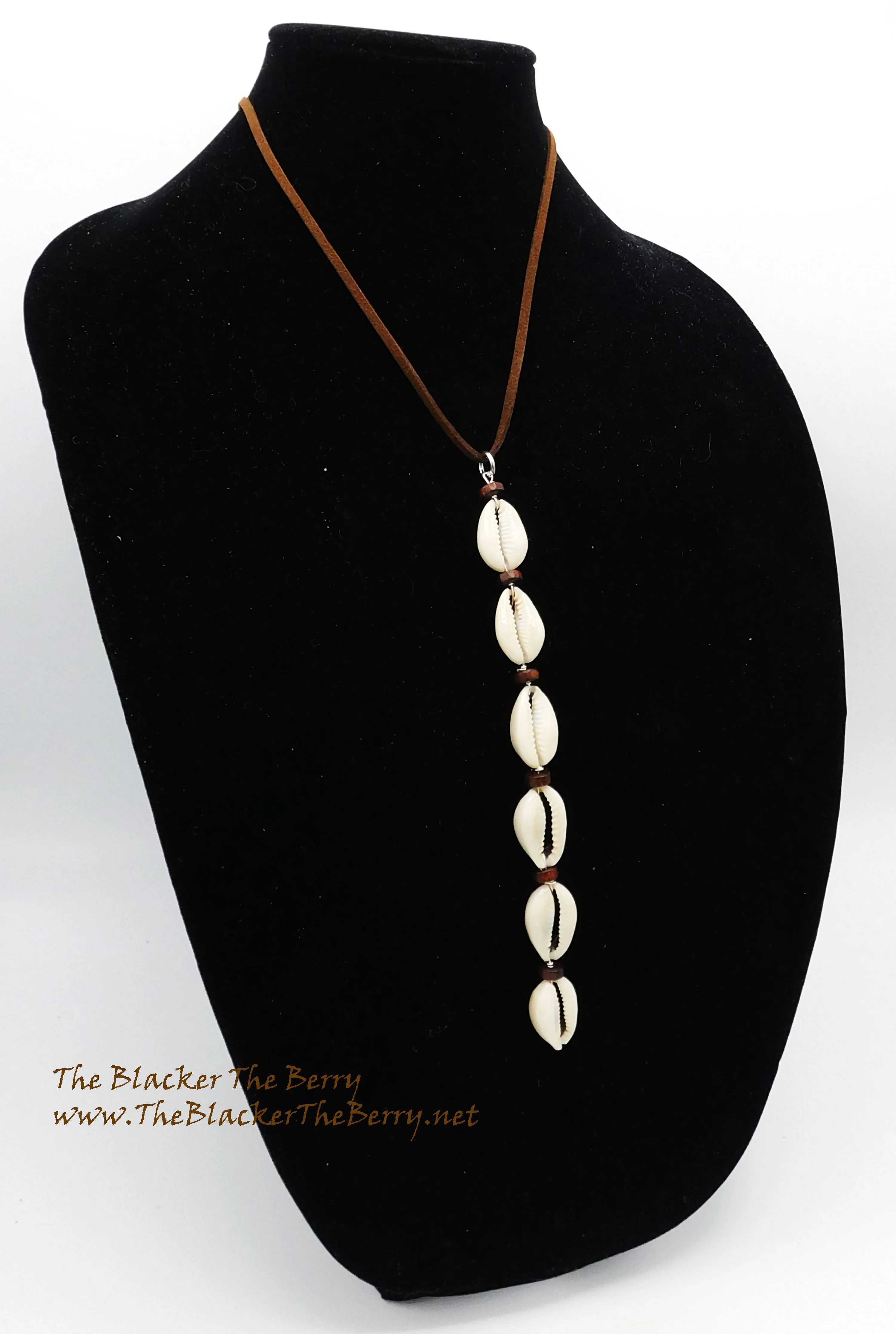 Cowrie Necklace Long Lariat Jewelry Women Ethnic