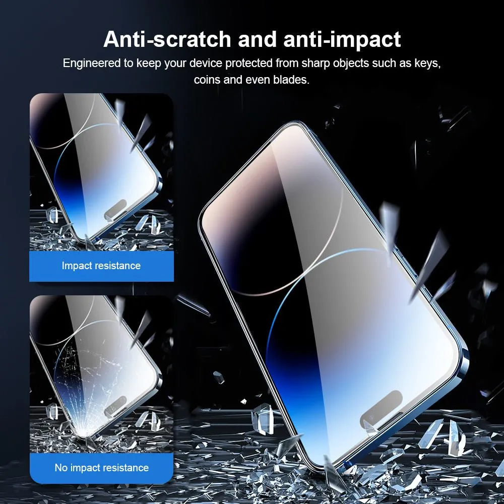 Curved Anti-Static Tempered Glass Screen Protector for iPhone 14 Pro Max