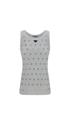 Cut-Out Top - Gray