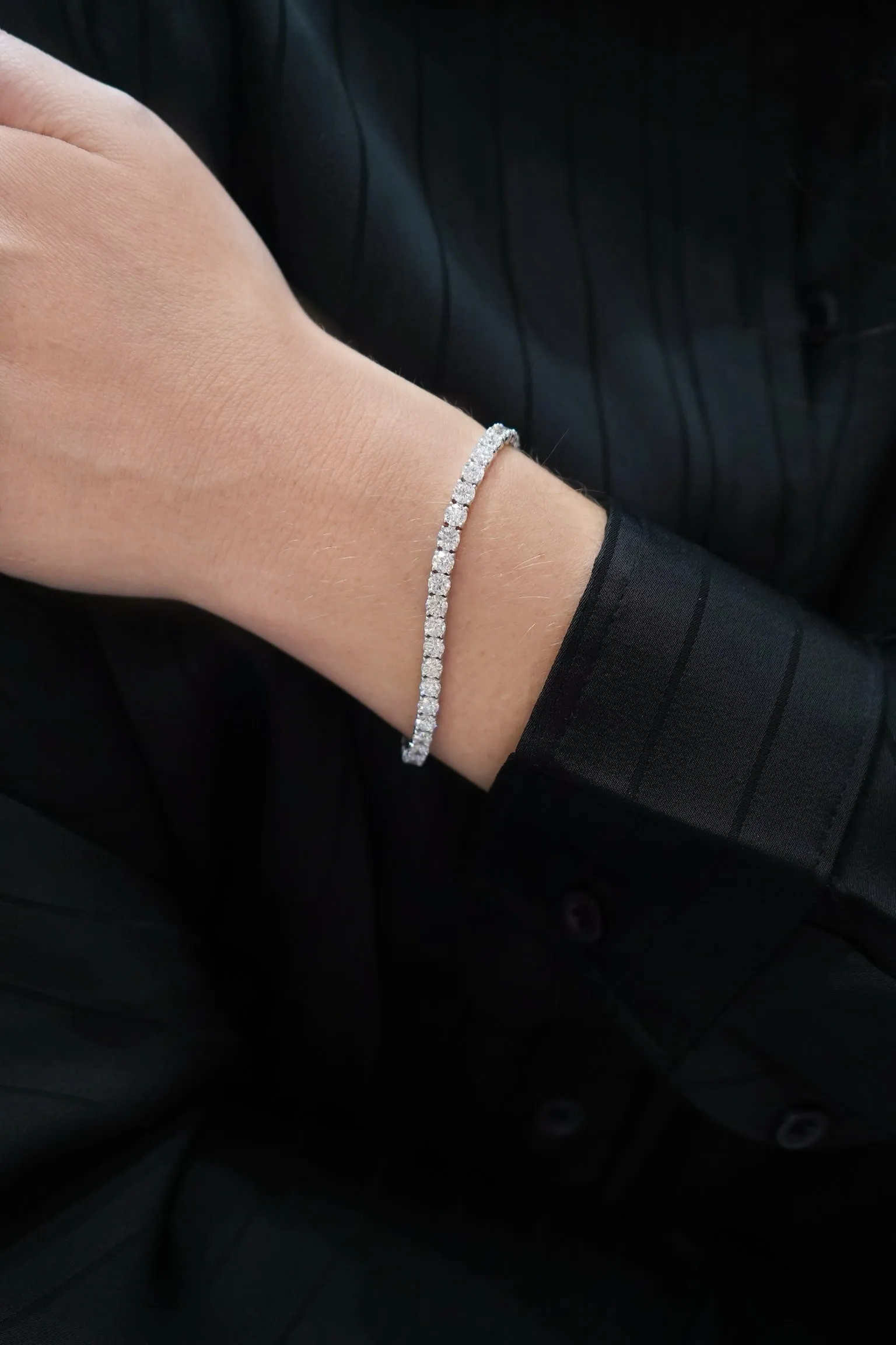 Diamond Tennis Bracelet - 10.00 Carats