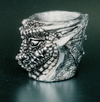 Dragon Pewter Shot Glass