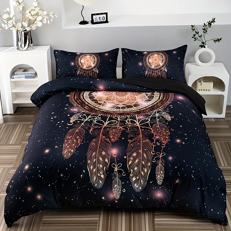 Dream Catcher Print Bedding Set Soft Cozy and Southwestern Stylish