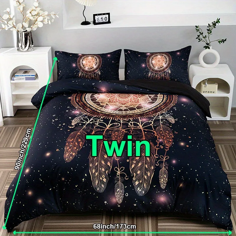 Dream Catcher Print Bedding Set Soft Cozy and Southwestern Stylish