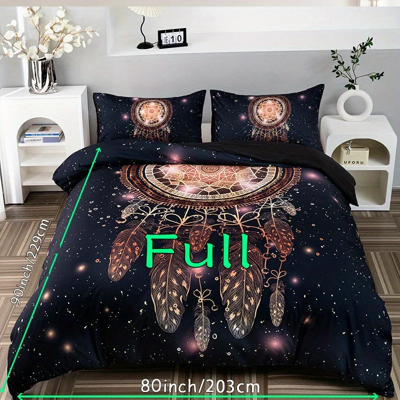 Dream Catcher Print Bedding Set Soft Cozy and Southwestern Stylish