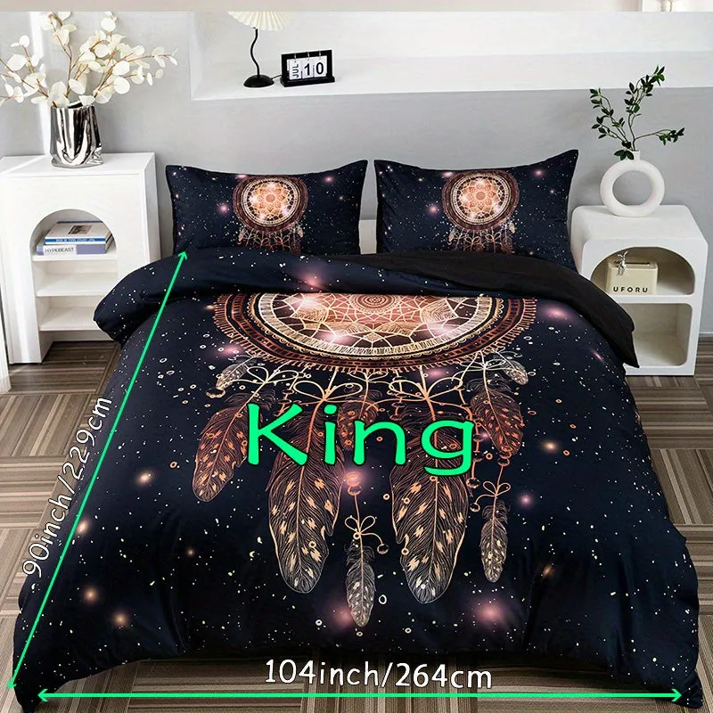 Dream Catcher Print Bedding Set Soft Cozy and Southwestern Stylish