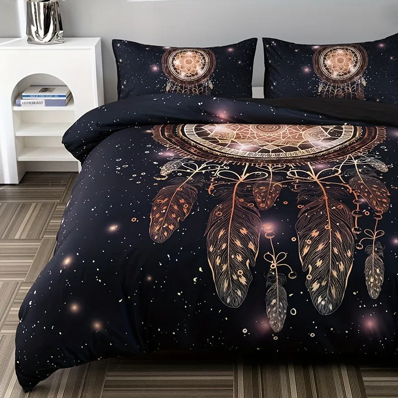 Dream Catcher Print Bedding Set Soft Cozy and Southwestern Stylish