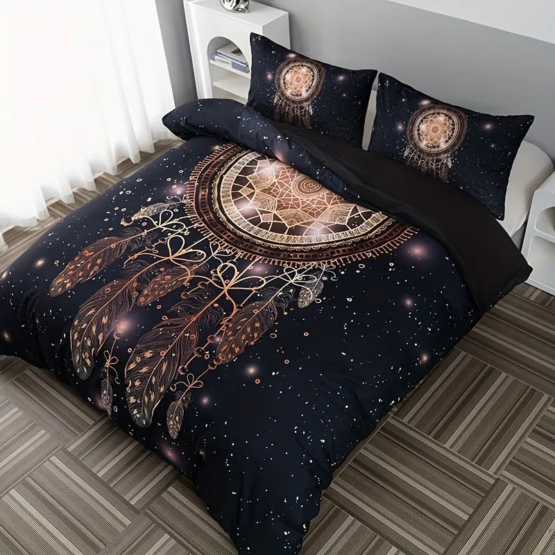 Dream Catcher Print Bedding Set Soft Cozy and Southwestern Stylish